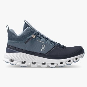 On Cloud Hi Waterproof Light Blue / Navy | SN-ON28689