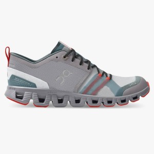 On Cloud X Shift Grey / Red | SN-ON28615